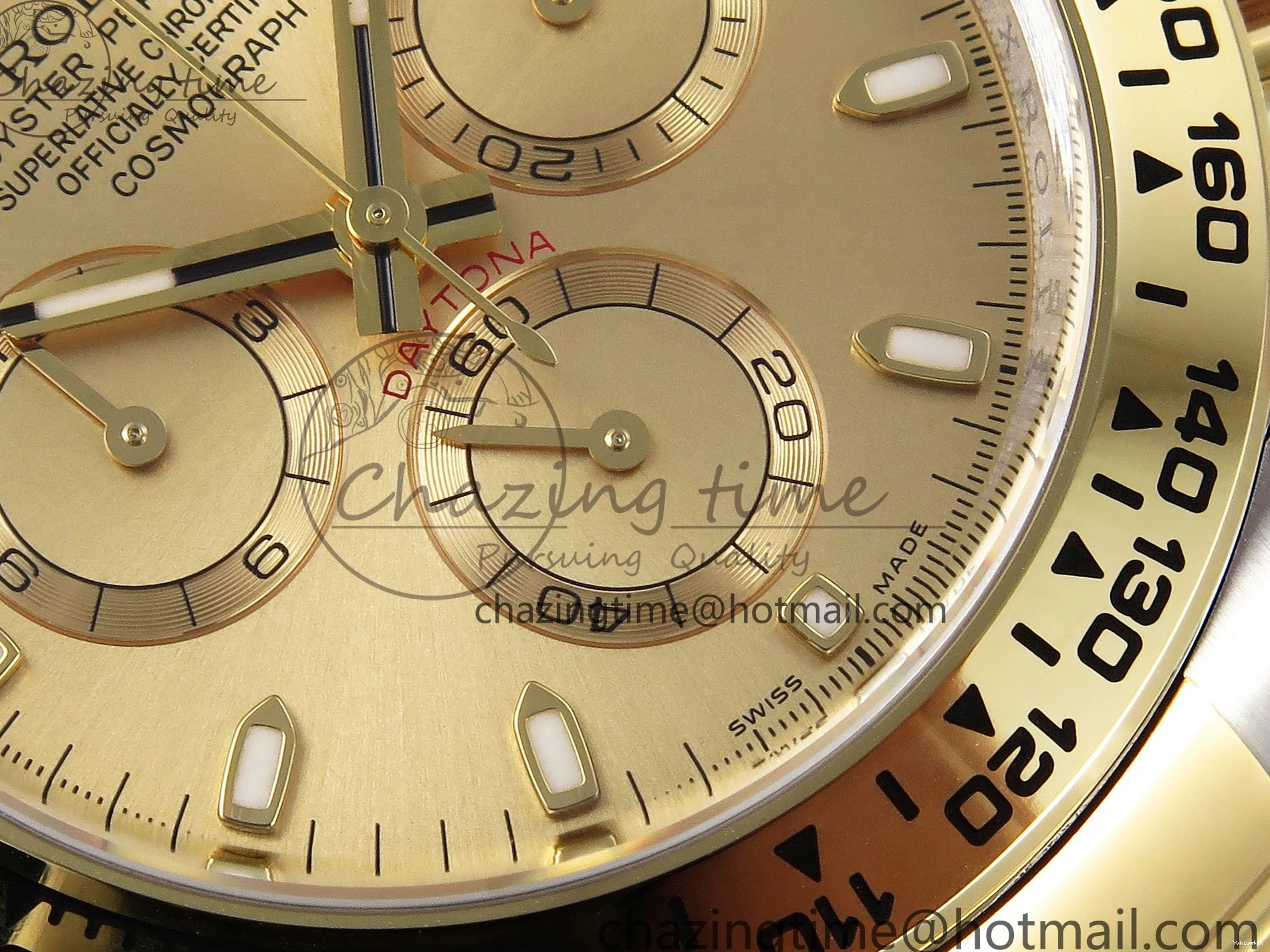 Best YG SS SA4130 1:1 Clean 116503 on Bracelet YG Daytona V2 Edition Dial 0119